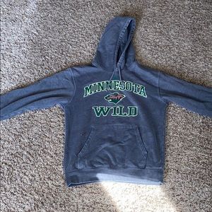 Minnesota Wild gray hoodie